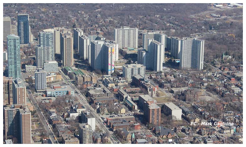 St James Town Aerial view