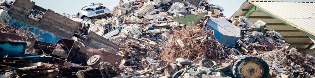 trash pile